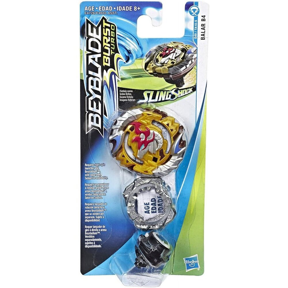 Beyblade Burst Turbo Slingshock Balar B4 Single Battling Top New Sealed